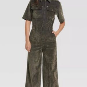 Universal Thread Dark Green Jumpsuit